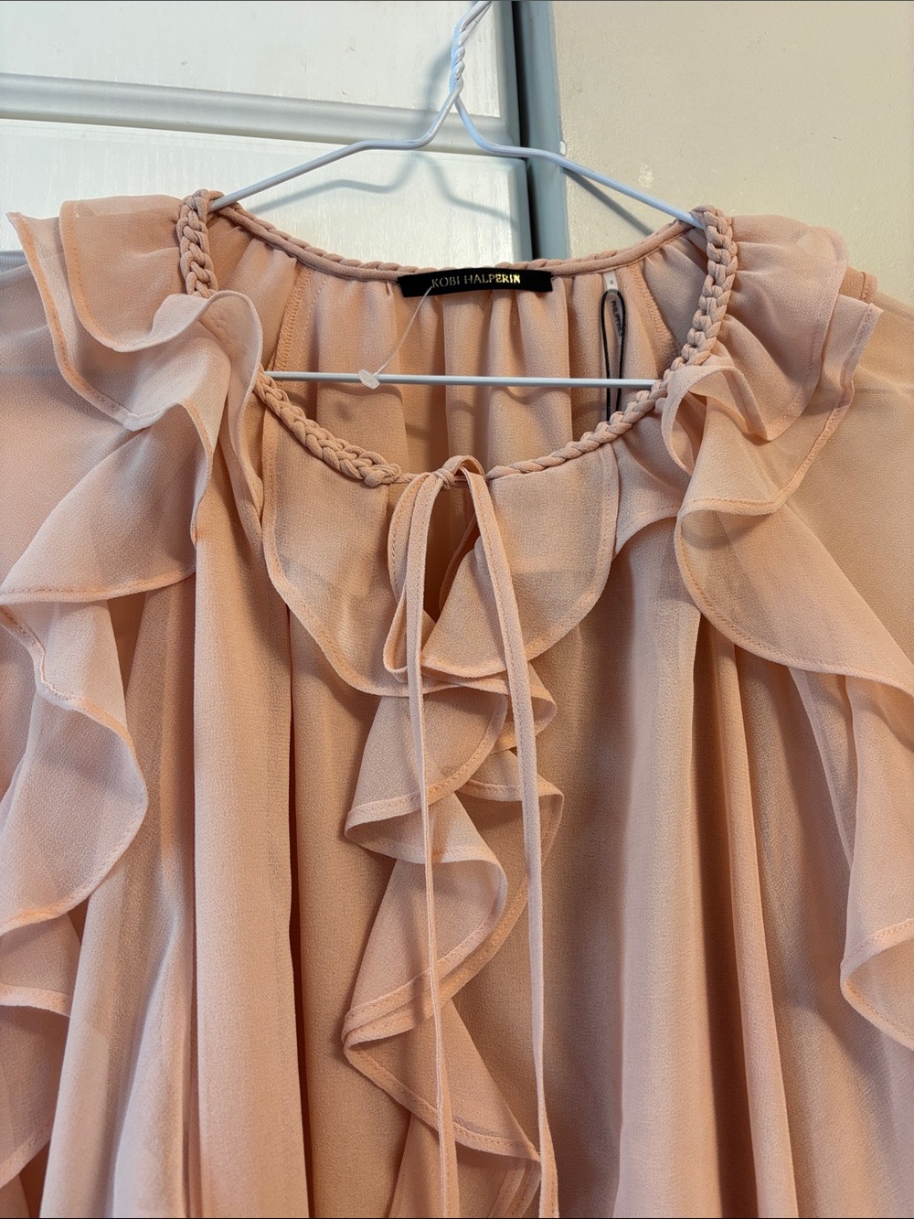 Kobi Halperin ruffle blouse